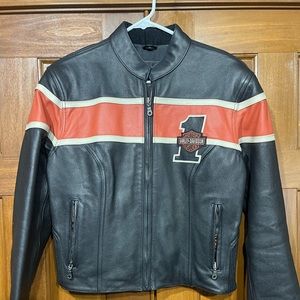 Size Small leather riding jacket